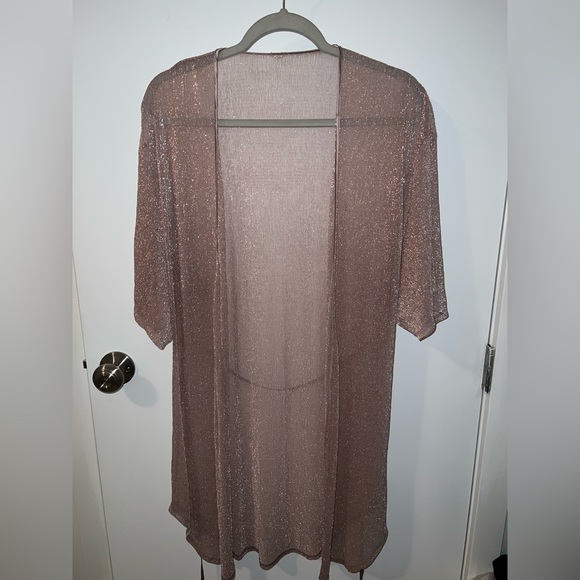 La Senza rose gold shimmery robe - Picture 2 of 2